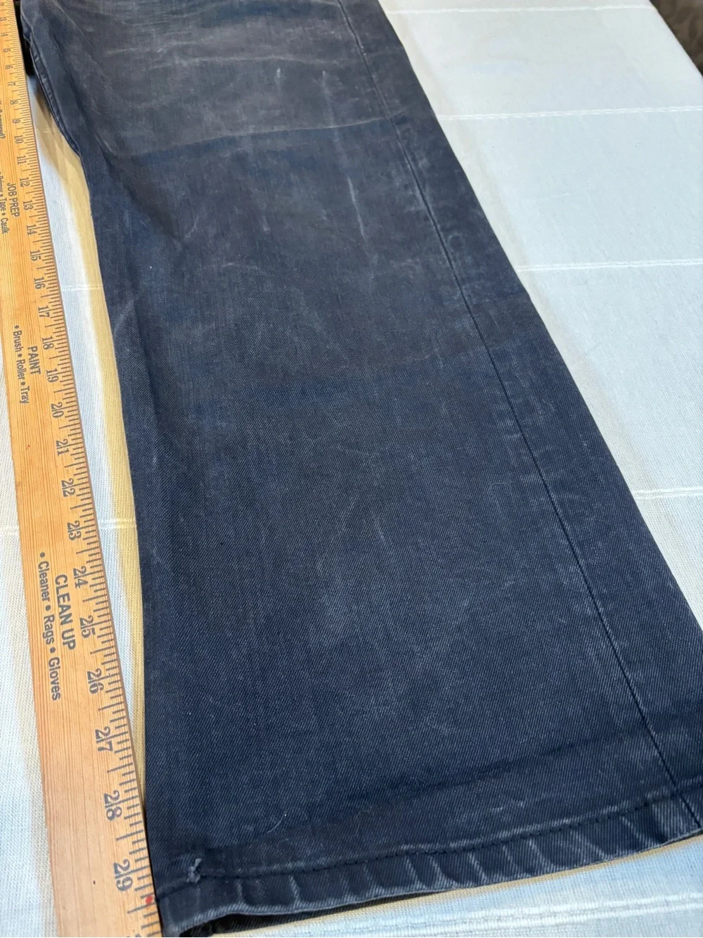 Levi’s 569 Loose Straight Jeans Men’s W40 L30 Black Washed Denim